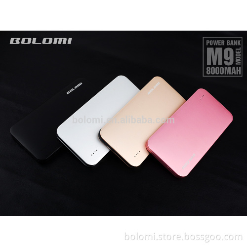 2017 new hot selling 8000mah powerbank for xiaomi and vivo